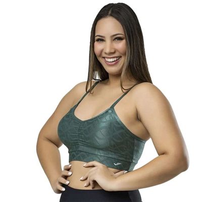 Top Elite Esportivo Feminino - Verde M / VERDE