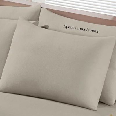 Fronha Buettner Malha Basic Lisa 45cmx70cm Trigo