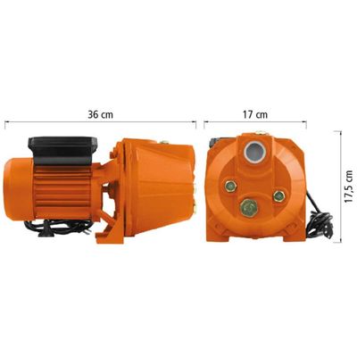 Motobomba Bomba D'água Elétrica Autoaspirante Tramontina BTA05 Poço Irrigação Doméstico Bivolt