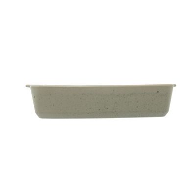 Refratário em cerâmica Wolff Mist 35x22x7cm verde matte