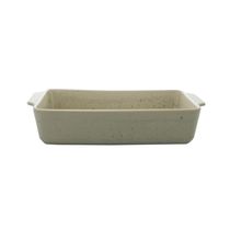 Refratário em cerâmica Wolff Mist 35x22x7cm verde matte