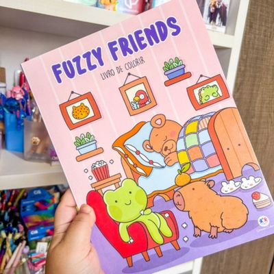 FUZZY FRIENDS - LIVRO DE COLORIR - 2025 - CIRANDA CULTURAL