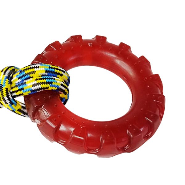 Brinquedo para cães Puxador Cristal Com Guia 12mm (G)