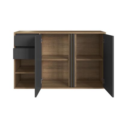 Gabinete de Banheiro 110cm Antônia com 2 Portas e Gavetas sem Cuba