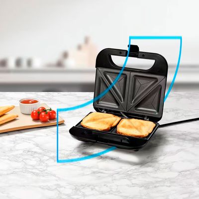 Sanduicheira Elgin SAN40 Brunch Time 800W Prata com Preto / 220V