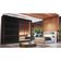 Guarda Roupa Sevilha 2 Portas de Correr Casal 6 Gavetas MDF Mademarcs Preto