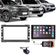 Central Multimídia 2 Din Mp5 Fiat Mobi Câmera Moldura Tela Pt Fosco