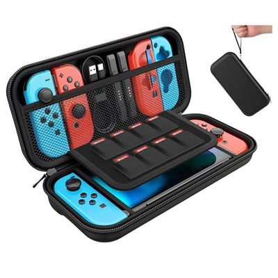 Capa Case Proteção Nintendo Switch Acessórios Estojo Preto