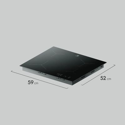 Cooktop 4 Bocas de Indução Electrolux Efficient com Powerboost (IE6LP)