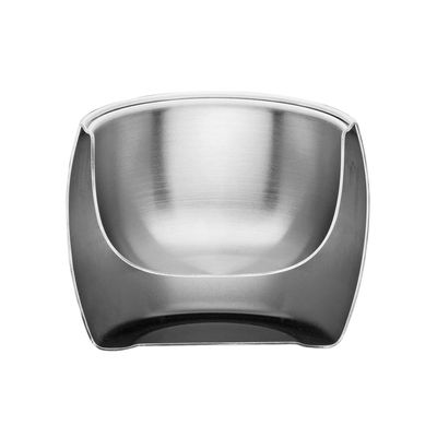 Kit para Cafe Tramontina em Aço Inox Acabamento Brilho com Xicara Pires Quadrado e Colher 18 Peças