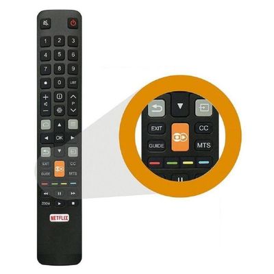 Controle Remoto Tv Tcl Smart 4k L32s4900s L40s4900fs Teclas Globo Play Netflix