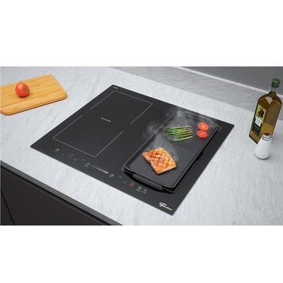 Cooktop de Indução Smatzone 4 Bocas Mesa Vitrocerâmica Fischer Preto / 220V