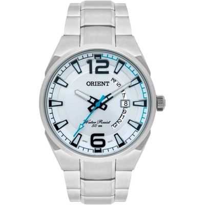 Relógio Orient Masculino Prata Analógico MBSS1336 S2SX