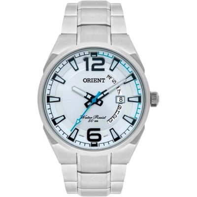 Relógio Orient Masculino Prata Analógico MBSS1336 S2SX