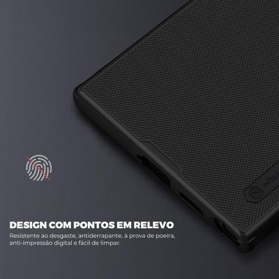 Kit Capa case capinha Nillkin Super Frosted + Película Hydrogel HD para Samsung Galaxy S23 Ultra - Gshield
