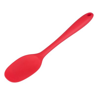 Espátula Colher de Cozinha Cazza Easy em Silicone Vermelha