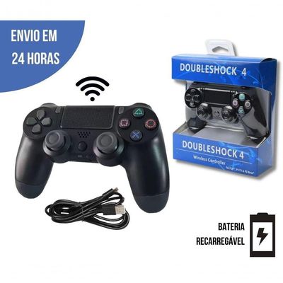 Controle Ps4 Compatível Play 4 Bluetooth Joystick