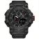 Relógio Desportivo Digital Masculino Duplo Display A Prova De água 5atm Estilo Casual Preto