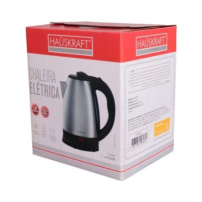 Chaleira Elétrica Aço Inox 1,8 Litros 110V
