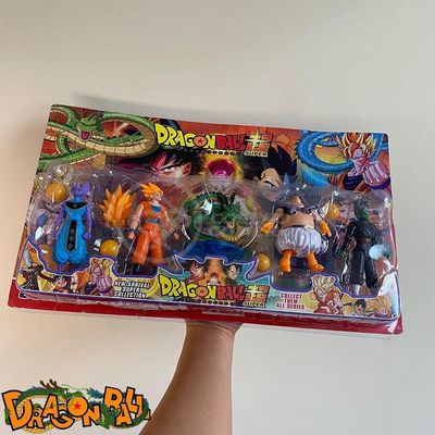 Kit 4 Bonecos Dragon Ball Z Action Figure Esféras Do Dragão