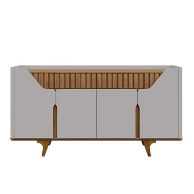 Aparador Buffet Danúbio Off-white Com Cinamomo - Bechara
