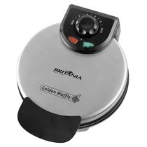 Máquina de Waffle Britânia Golden 850W Chapas Antiaderentes