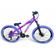 Bicicleta Aro 26 Vikingx Tuff Freeride 21v Aro Vmaxx Freio A Disco Garfo Suspensão Pneu Flame Roxo-amarelo X25