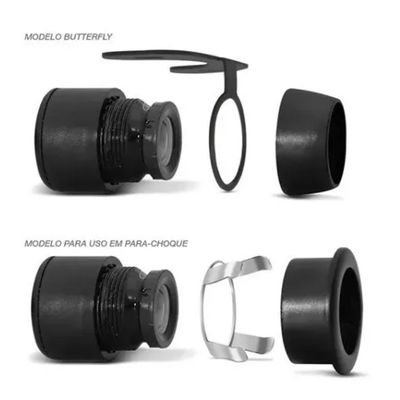 Camera Ré Borboleta Full 4k HD Colorida Linha Dinamica 180o