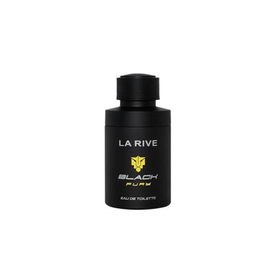 Kit com 3 Perfumes La Rive Black Fury 75ml  para Homen