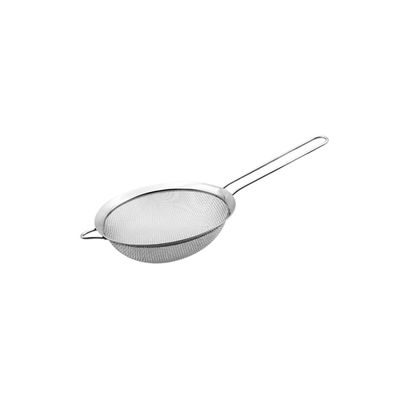 Peneira Inox Cabo Aço Cozinha Confeitaria Kit 10-16-20cm