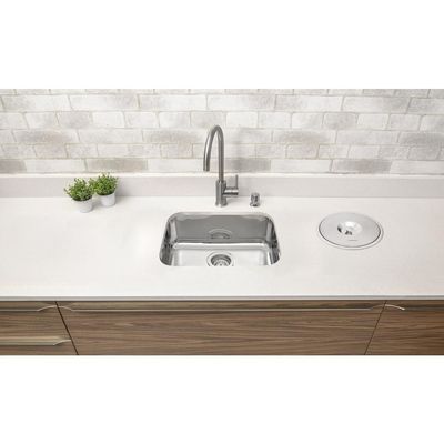 Cuba de embutir Tramontina Lavínia 47 BL em Aço Inox Alto Brilho 47x30 cm