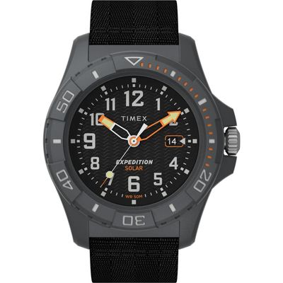 Relógio Timex Masculino Ref: Tw2v40500m Expedition Solar Black