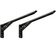 Kit 02 Pares Suporte Para Mesa Dobrável Retrátil 30 cm H02 Mão Francesa Preto - Lyam
