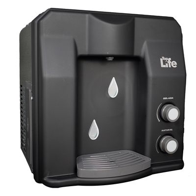 Purificador De Água Gelada Flex He Top Life Ph Alcalino Cor Preto 220v
