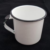 Caneca Esmaltada Café Chá 400ml Ágata