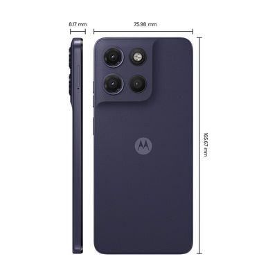 Smartphone Motorola Moto G17 128GB - Roxo, 12GB (4GB RAM + 8GB RAM Boost), Câmera 50MP e Tela 6,7"