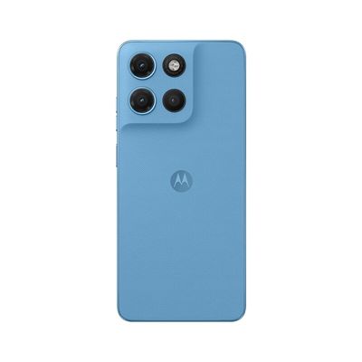 Smartphone Motorola Moto G17 256GB - Azul Claro, 12GB (4GB RAM + 8GB RAM Boost), Câmera 50MP e Tela 6,7"