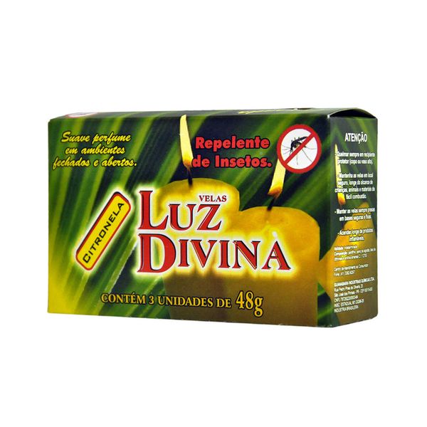 Vela Guanabara Citronela com 3 Unidades