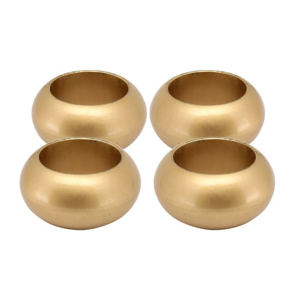 Kit Argola para Guardanapo Yangzi Dourado 4 Unidades Kit Argola para Guardanapo Yangzi Dourado 4 Unidades
