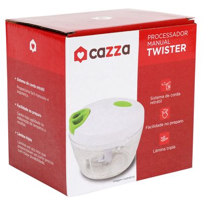Mini Processador Manual Cazza Twister