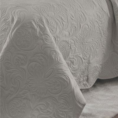 Kit Cobre Leito Colcha Basic Casal 3 Peças Dupla Face Liso Classic - Avelã - 100% Poliéster