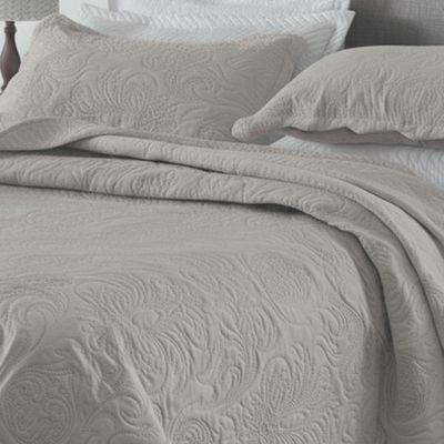 Kit Cobre Leito Colcha Basic Casal 3 Peças Dupla Face Liso Classic - Avelã - 100% Poliéster