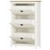 Sapateira Vertical 3 Portas Madeira Maciça Mazzaro F06 Branco Freijó - Lyam Decor