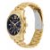 Relógio Michael Kors Feminino Ref: Mk9153/1dn Cronógrafo Dourado