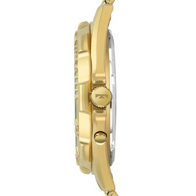 Relógio Technos Masculino Ref: Wt2050afn/1p Skydiver Anadigi Dourado