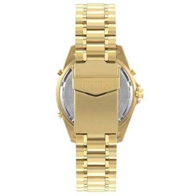 Relógio Technos Masculino Ref: Wt2050afn/1p Skydiver Anadigi Dourado