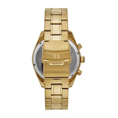Relógio Seculus Masculino Ref: 44272gpsvda2 Cronógrafo Dourado