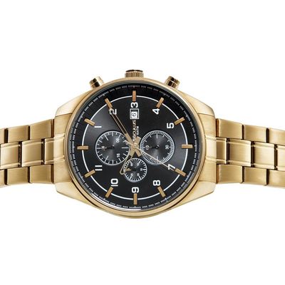 Relógio Seculus Masculino Ref: 44272gpsvda2 Cronógrafo Dourado