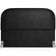Cabeceira Cama Box King 195cm Lanna com Puff Recamier Doha W01  Couríssimo Preto - Lyam Decor