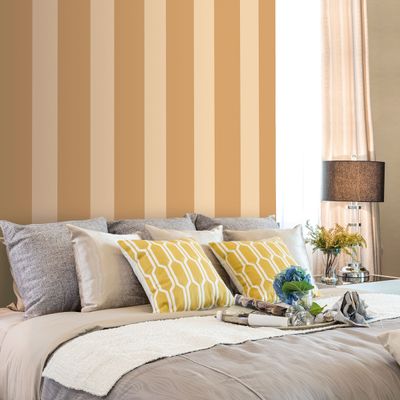 Papel de Parede Essential Listrado Amarelo ES50623